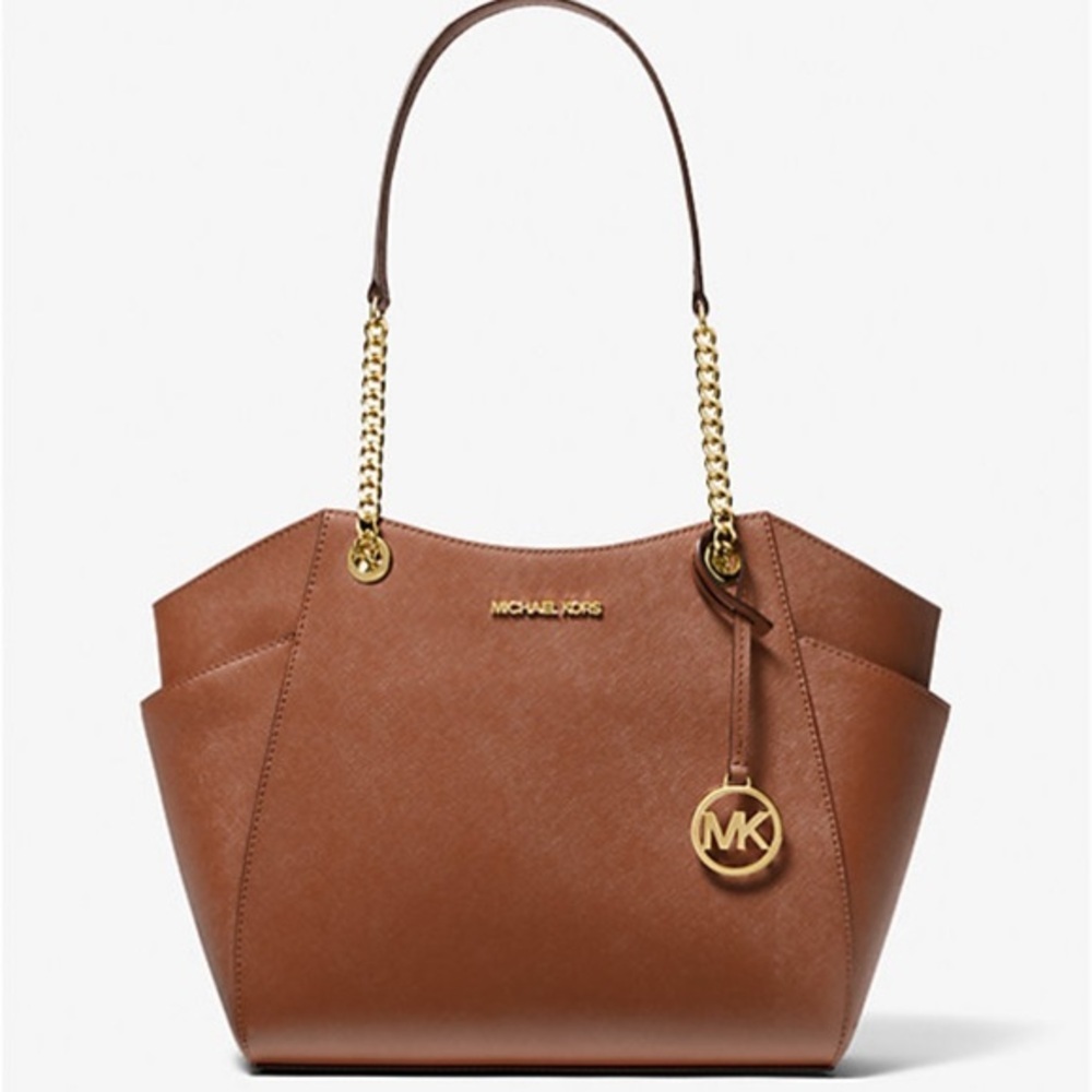 Michael Kors MICHAEL KORS 
Jet Set Large Saffiano Leather Shoulder Tote Bag
NWT